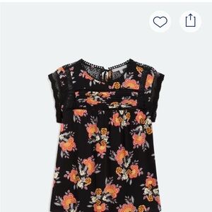 Daniel Rainn Becru Lace Detail Blouse